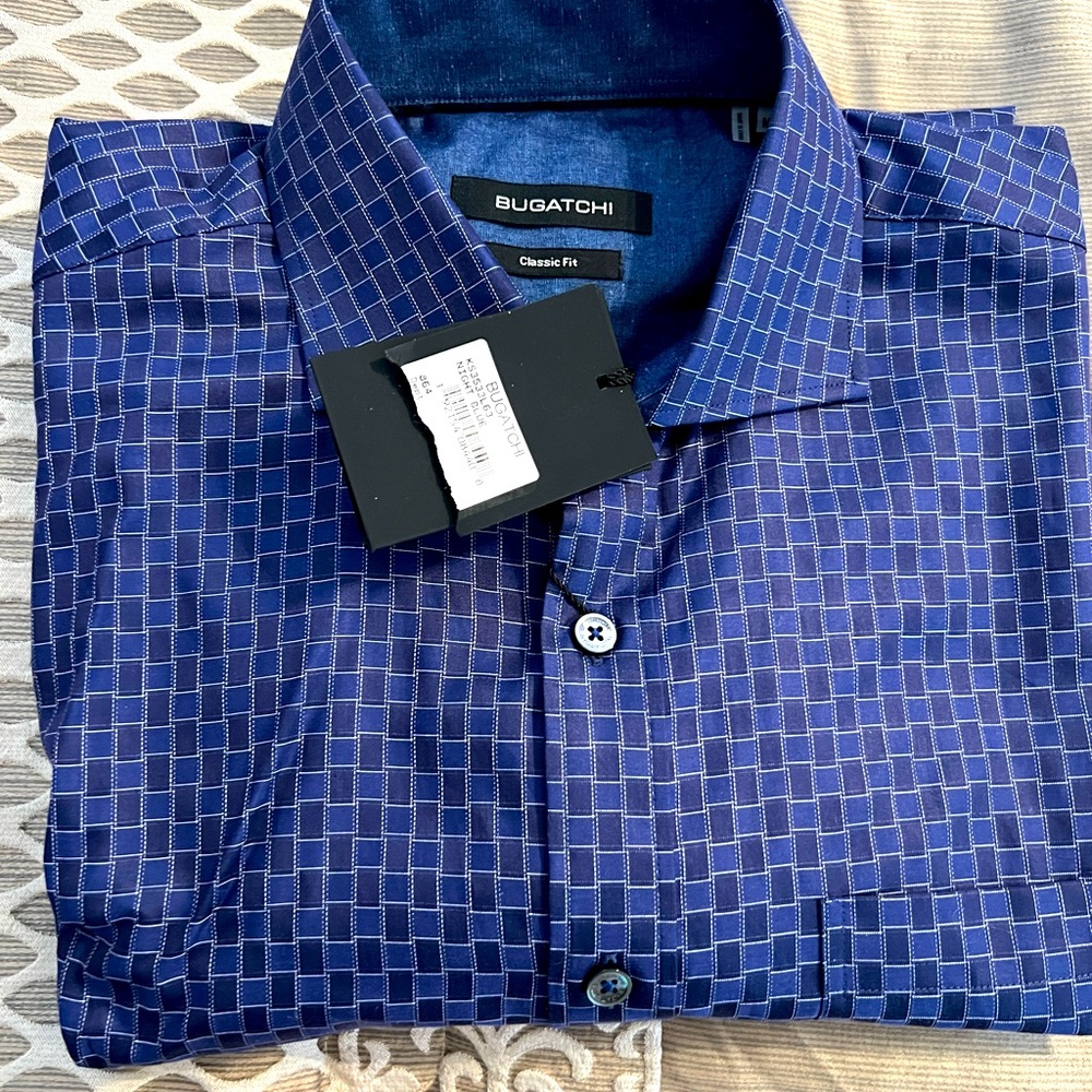 Bugatchi men’s shirt- new with tag